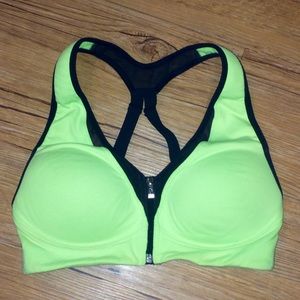 VICTORIAS SECRET SPORT bra lime green